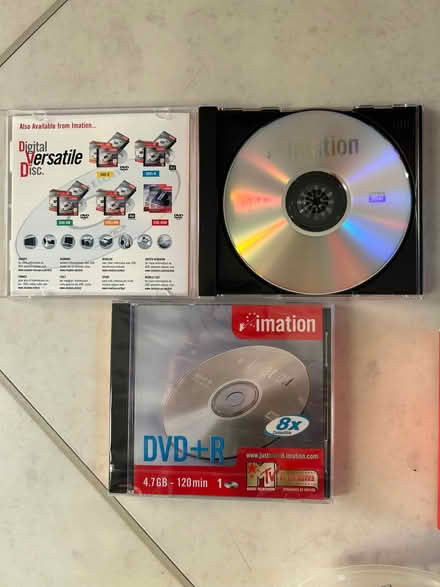 Photo of free Blank DVDs/ CDs (Hackney Downs E5) #3