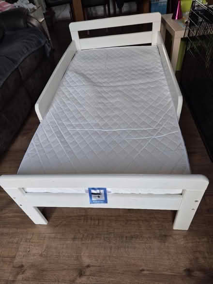 Photo of free Toddler bed with mattress (TQ12) #1