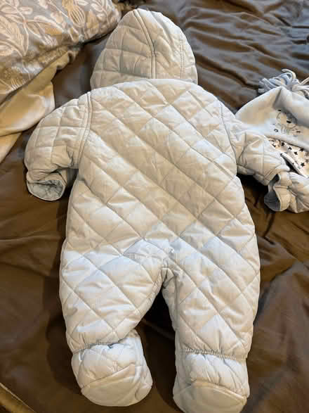 Photo of free Baby blue snowsuit (Carshalton) #4