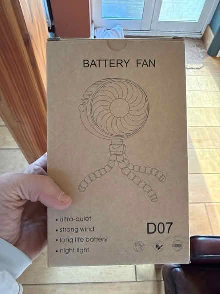 Photo of free Small Battery fan - brand new (Cumnor OX2) #2