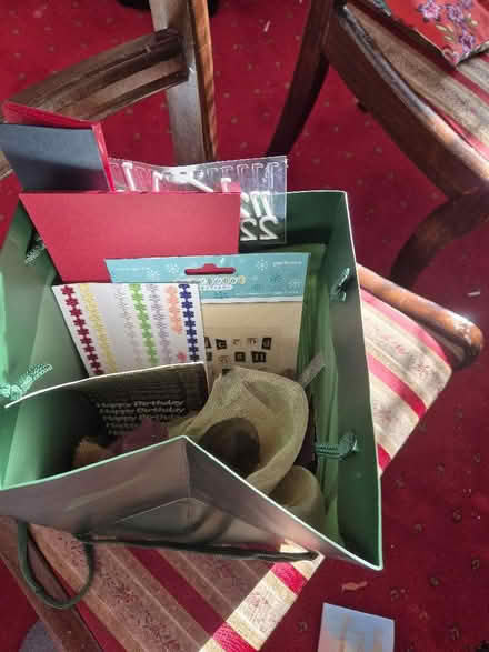 Photo of free craft bag for card making (Coombe KT3) #2