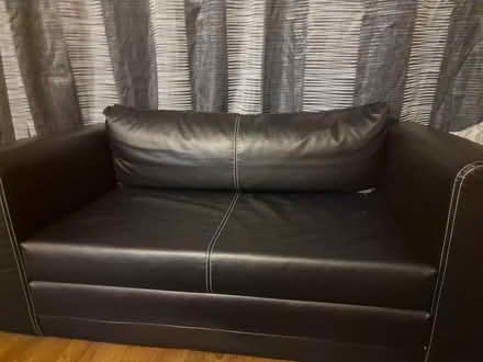 Photo of free Black ikea sofa (Roehampton) #1