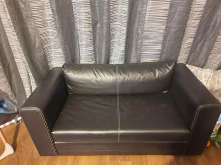 Photo of free Black ikea sofa (Roehampton) #2