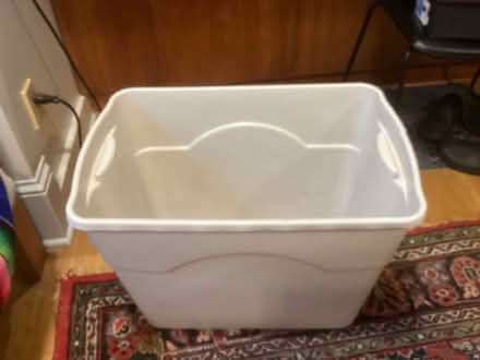 Photo of free Big plastic tub with no lid (Northwest Seattle, phinney) #2