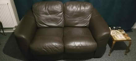 Photo of free leather sofas (HR9) #2