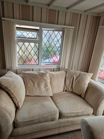 Photo of free 2 seater settee x 2 (Ferndown BH22 9BW) #1