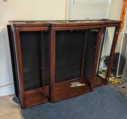 Photo of free Buffet hutch, dark cherry colour (cambridge west side) #3