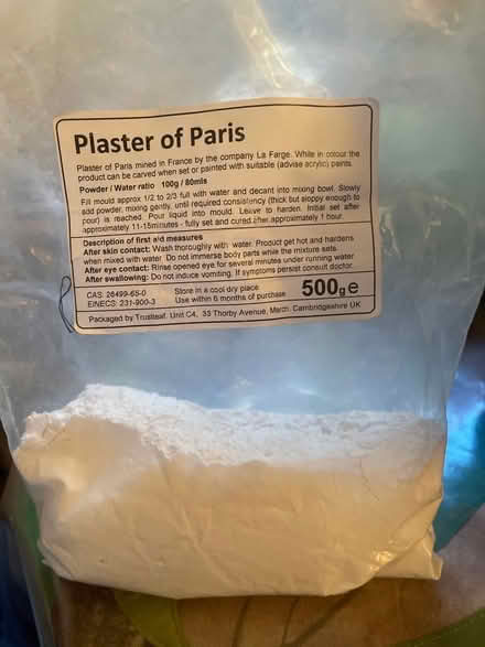 Photo of free plaster of Paris (Chalk Farm NW1) #1