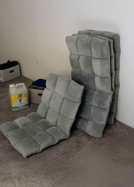 Photo of free Two folding floor chairs (Maple Leaf) #1