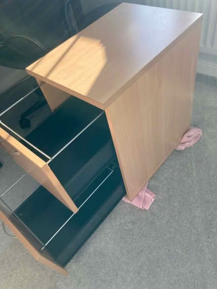 Photo of free 2 Drawer filing cabinet in wood (Carlisle CA2) #1