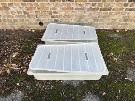 Photo of free Storage boxes x2 (Canonbury N1) #1