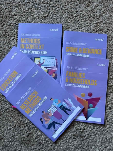 Photo of free A level sociology work books (Sanderstead) #1