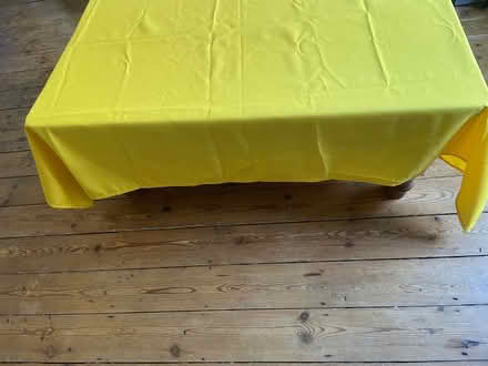 Photo of free Yellow Table Cloth (SE5) #1