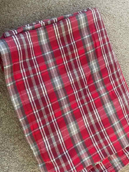 Photo of free Tartan tablecloth (Longbarn WA2) #1