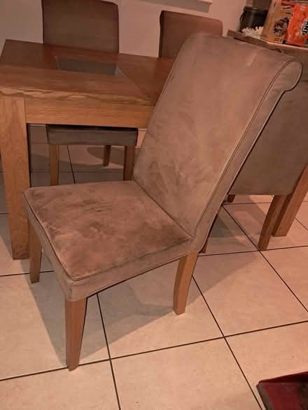 Photo of free Extendable dining table with chairs (Navan) #2