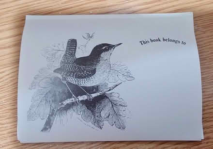 Photo of free Wren Bookplates (West Bedhampton PO9) #1