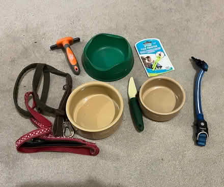 Photo of free Dog bowls, leads etc (Horsham) #1
