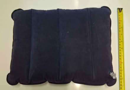 Photo of free Inflatable travel cushion - black (Bernards Heath AL1) #1