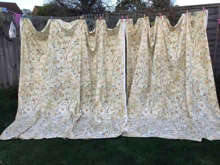 Photo of free Large Pair Curtains 2.4M W x 2.3m L (CV22 Bilton) #2