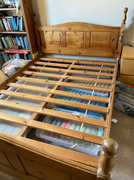 Photo of free Double bed frame (BS21, Clevedon) #1