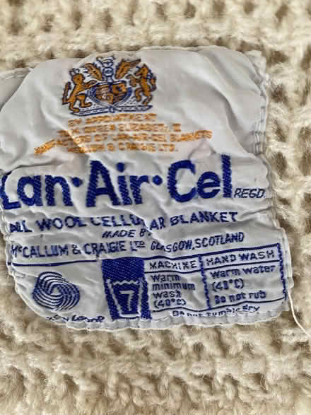 Photo of free cot/bed blankets (SW15) #2