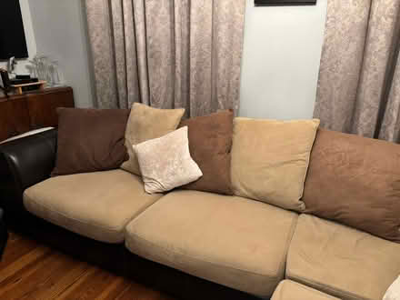 Photo of free Corner Sofa (Yellowbog, Kilcullen, kildare) #1