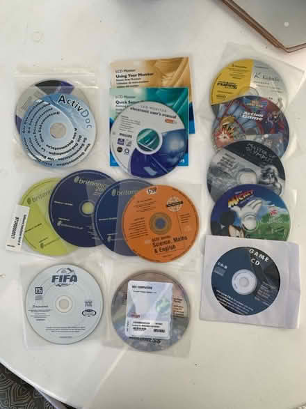 Photo of free Old computer software disks (Hammerfield HP1) #1