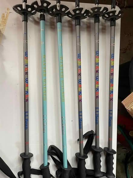 Photo of free LL Bean Winter Walker Poles (Woburn High School Area) #1