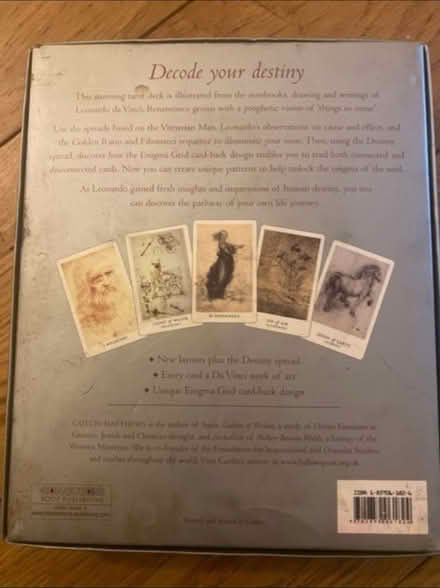 Photo of free Da Vinci Tarot Cards (Cheshunt En8) #2