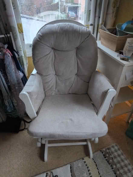 Photo of free Breastfeeding rocking/nursing chair (Booker Common, HP12) #1