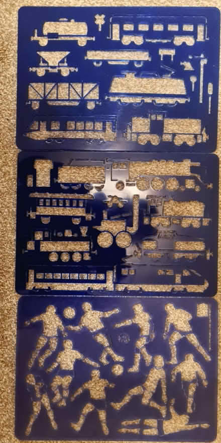 Photo of free Stencils 10 inch by 6 (Purbrook) #1