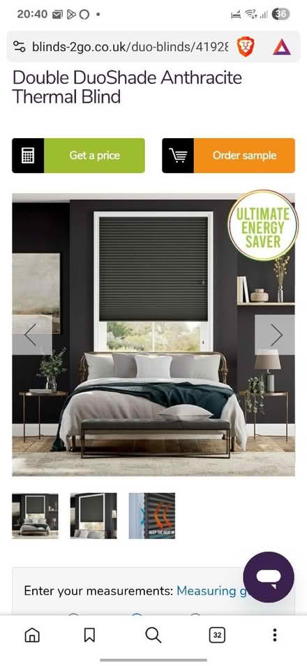 Photo of free 2 Duoshade thermal blinds (Broxbourne) #2