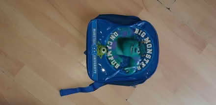 Photo of free Monsters Inc backpack and trolley (Perivale) #3