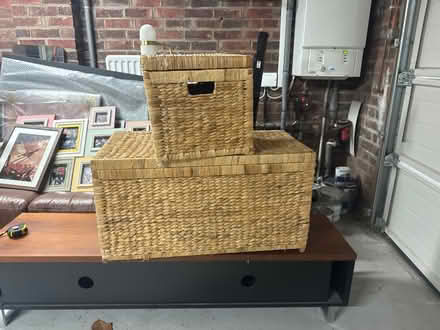 Photo of free Wicker storage boxes (BR6 Orpington) #1