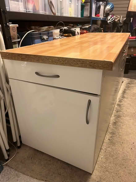 Photo of free 3 Kitchen Cupboards & Worktop (Belmont SL6) #3