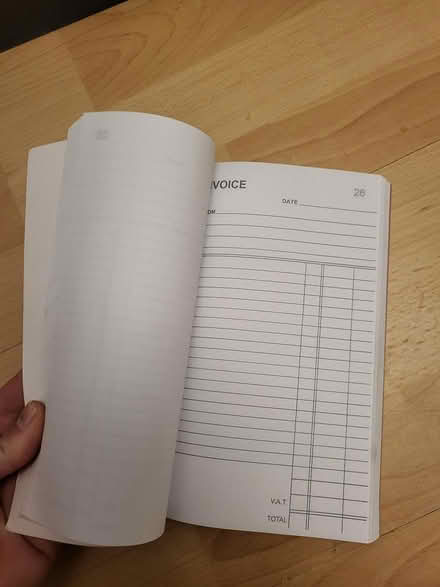 Photo of free Invoice book (Larkhall, bath) #2