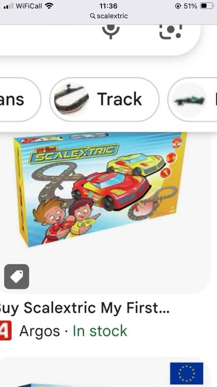 Photo of Scalextric set (Hall green B28) #1