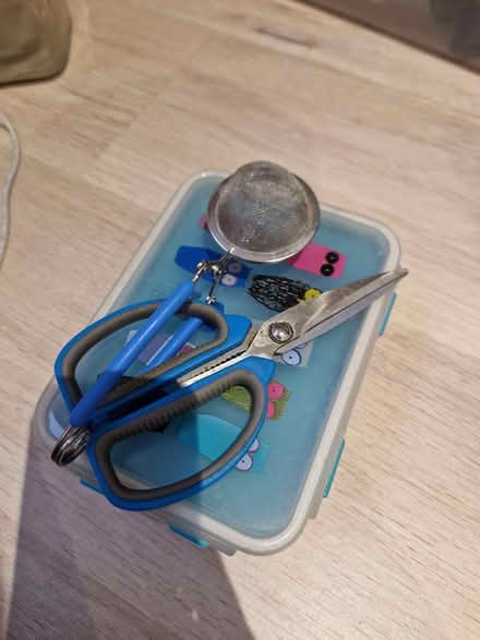Photo of free Kitchen items in blue (West Kensington W14) #1