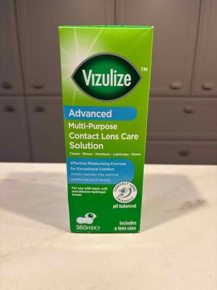 Photo of free Contact lens solution (almost new) (TW12 - Hampton Hill) #1