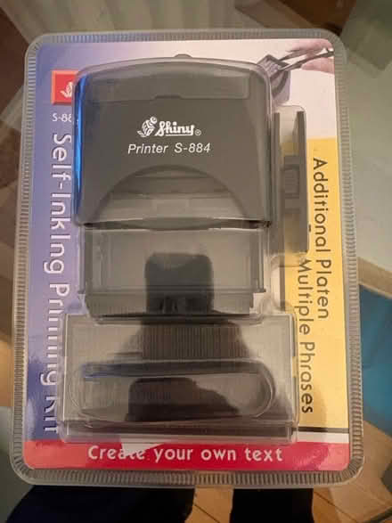 Photo of free Shiny self inking printing kit (East Oxford) #1