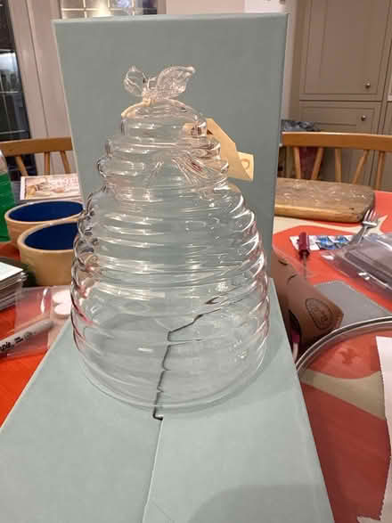 Photo of free Glass honey/ jam jar (Boxmoor, Hemel Hempstead) #1