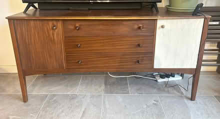Photo of free Mid-century wooden sideboard (Balham SW12) #1