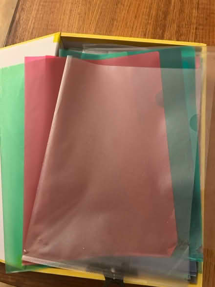 Photo of free Plastic folders (BS36) #1