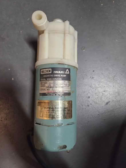 Photo of free Iwaki aquarium pump (Andover) #1