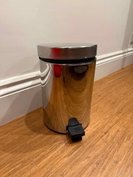 Photo of free Small Brabantia bathroom pedal bin (Kingwood Common RG9) #1