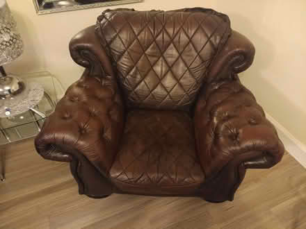 Photo of free Three peace chesterfield sofas chair (Glenrothes KY6) #1