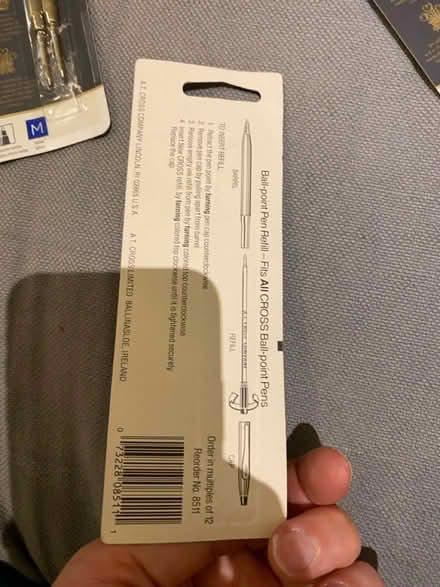 Photo of free Cross ball point refill (Wimbledon Park SW19) #2