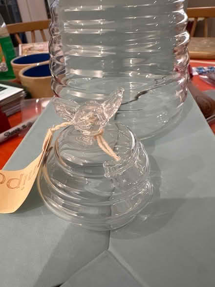 Photo of free Glass honey/ jam jar (Boxmoor, Hemel Hempstead) #4