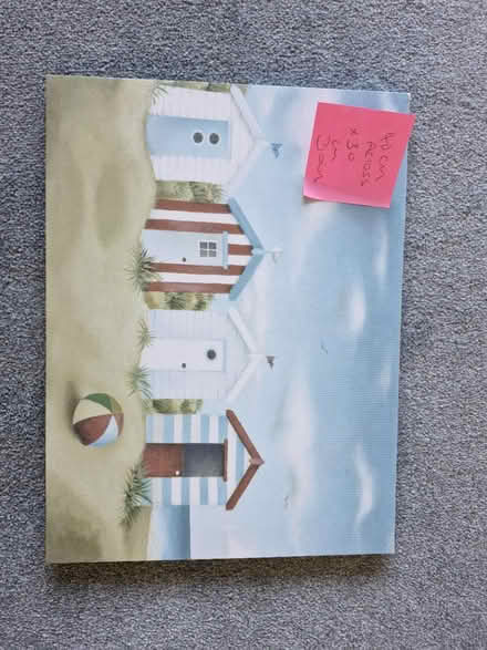 Photo of free Canvas print Beach Huts (Barming) #1