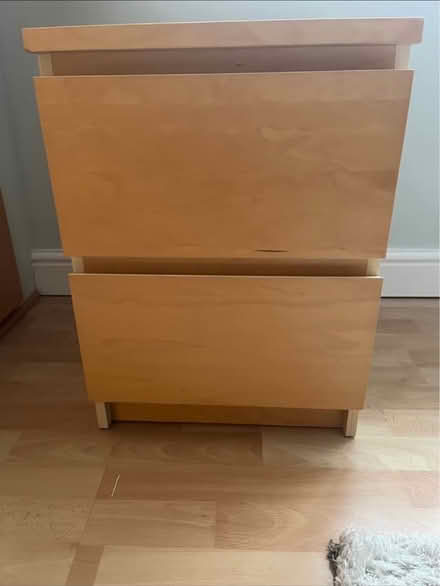 Photo of free IKEA Malm set of 2 drawers (Thurnby Leicester LE7) #1